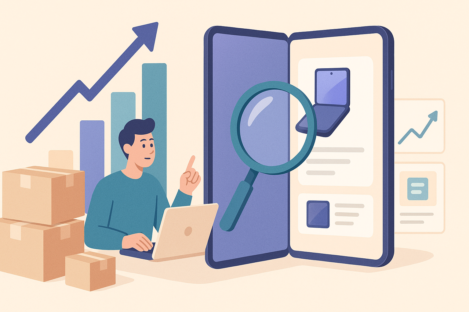 Как увеличить продажи складных смартфонов на маркетплейсах