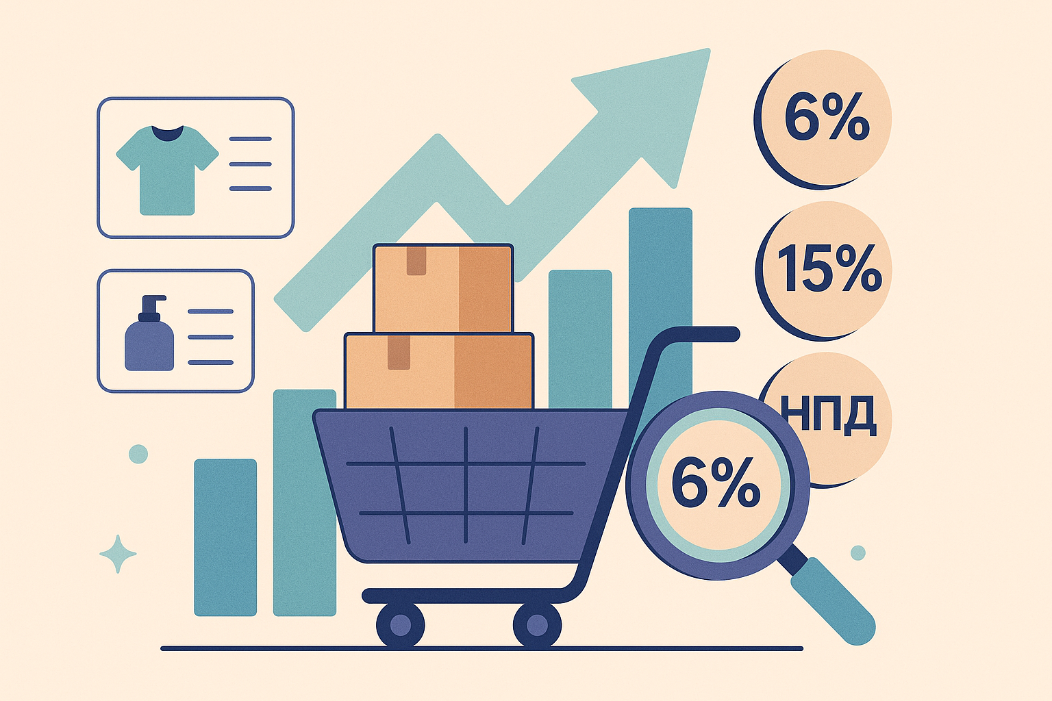 Налоги для селлера: УСН 6%, 15% и НПД