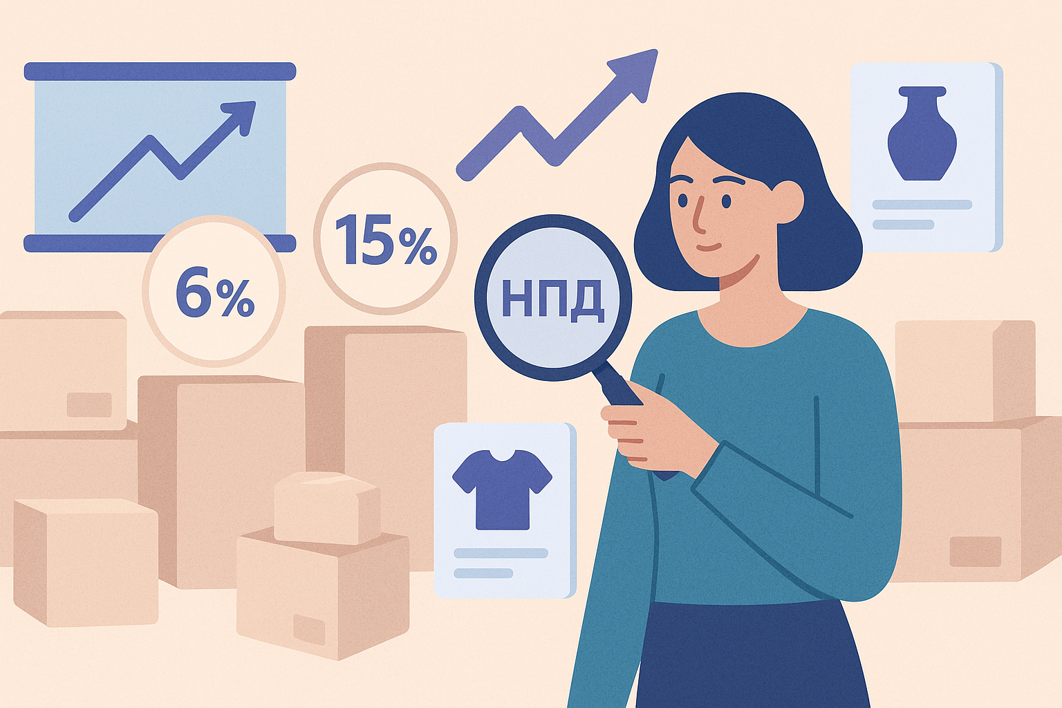 Налоги для селлера: УСН 6% vs 15% vs НПД
